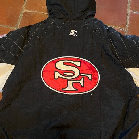 Vintage 49ers starter jacket - Picture 3 of 5